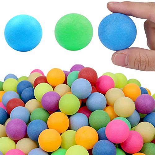Juliyeh Tischtennisbälle, 50 Stück Tischtennisbälle Bälle Training in Serie Turnier Spiele für Erwachsene und Kinder Farbmischung