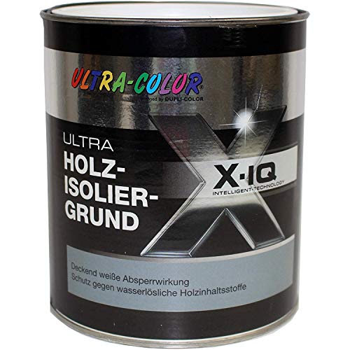 2 x 2 l Ultra Color ULTRA Isoliergrund Holzisoliergrund Absperrfunktion Weiß 4 L