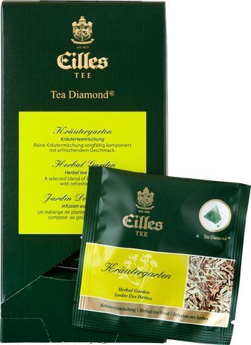 Eilles Luxury World Selection Tea Kräutergarten - 20 Tea Diamonds einzelverpackt