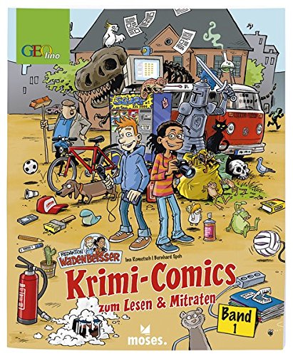 Redaktion Wadenbeißer Band 1 | Krimi-Comics zum Lesen und Mitraten | GEOlino: Krimi-Comics zum Lesen & Mitraten