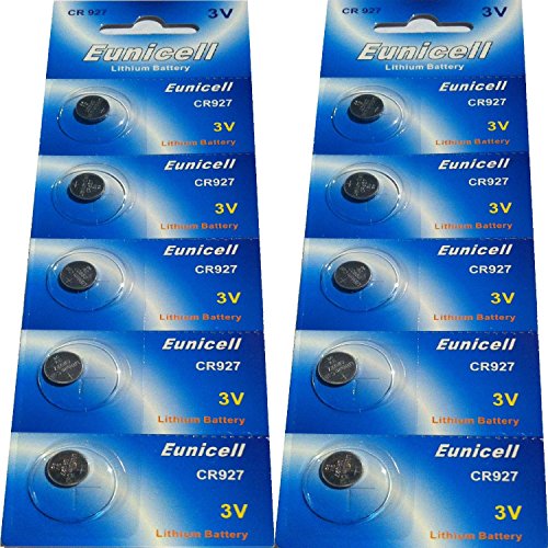 10 x CR927 3 V Lithium Batterien Eunicell