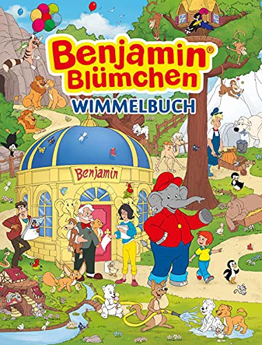 Benjamin Blümchen Wimmelbuch: Großformatiges Bilderbuch ab 2 Jahre