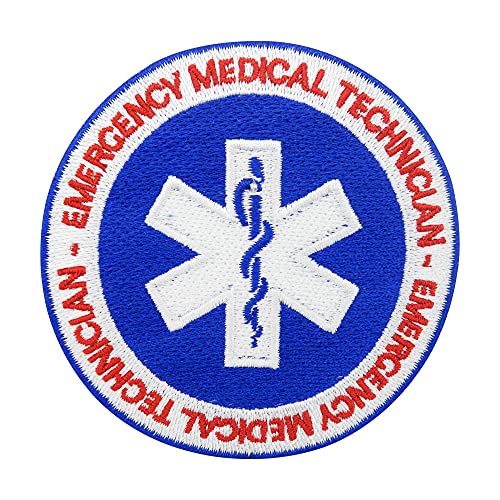 Runder Emergency Medical Technician Patch zum Aufbügeln | Medic Kreuz Patches, Sanitäter Bügelbild, Bügelpatch, Airsoft Aufnäher Finally Home